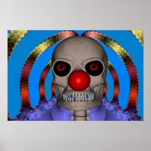 Poster Skeleton Clown (Devant)