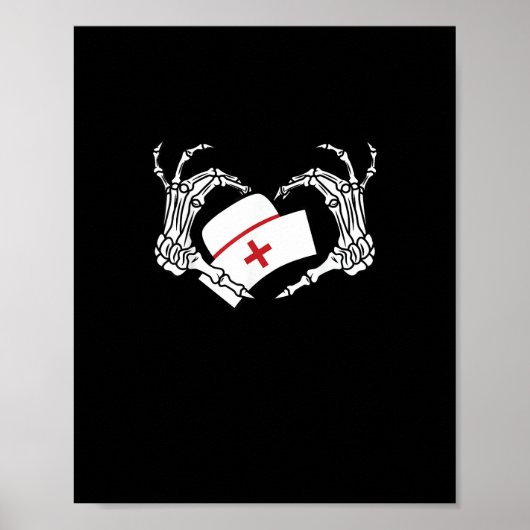 Poster Skeleton Coeur main Lazy do-it-yourself Costume d' (Devant)