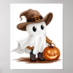 Poster Skeleton Cowboy : mignon et Déplaisant