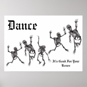 Poster Skeleton Dance