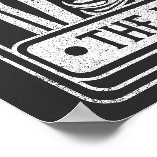 Poster Skeleton de café glacé Halloween Lover de café (Coin)