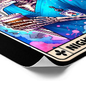 Poster Skeleton Funny Tarot Card Nuit Shift Squad Hallow (Coin)