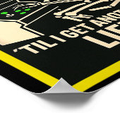 Poster Skeleton Gamer Arcade Design – Funny Retro Gaming  (Coin)