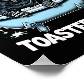 Poster Skeleton Halloween Live Lauder Toaster Bath Design (Coin)