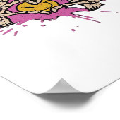 Poster Skeleton Hand Heart Show Classic (Coin)