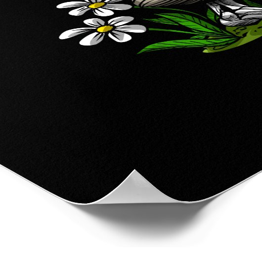 Poster Skeleton Hippie (Coin)