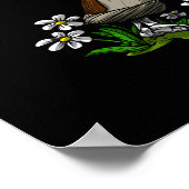 Poster Skeleton Hippie (Coin)