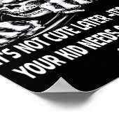 Poster Skeleton If You Don't Teach Them At 5 You'll Feel (Coin)