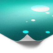 Poster Skeleton Keys on Green Background (Coin)