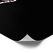 Poster Skeleton Mains Coeur drôle (Coin)