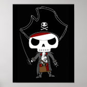 Poster Skeleton Pirate (Devant)