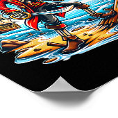 Poster Skeleton Pirate Tee Skull Halloween Skeleton Pirat (Coin)