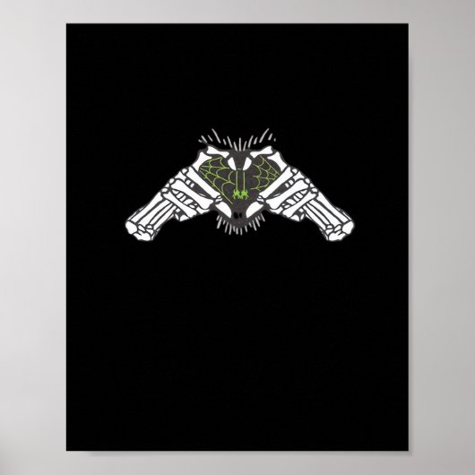 Poster Skeleton Spider Heart (Devant)