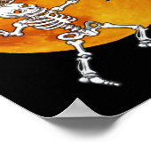 Poster Skeleton Tennis Halloween Racket Ll (Coin)