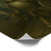 Poster Skeleton Warrior - Sentinelle du manège de donjon (Coin)