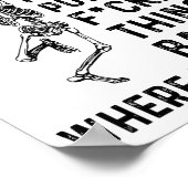 Poster Skeleton You Call It Ocd I Call It Put The Fcking  (Coin)