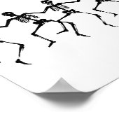 Poster Skeletons d'Halloween (Coin)