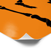 Poster Skeletons d'Halloween Macabre Dance (Coin)