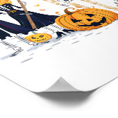 Poster Skeletons Et Amis En Costumes Automne Salle De Sai (Coin)