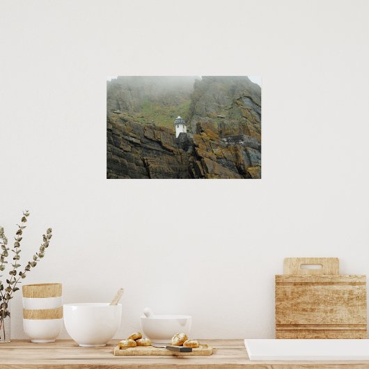 Poster Skellig Michael Lighthouse, Irlande (Cuisine)