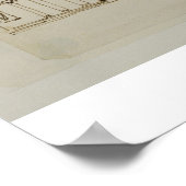 Poster Sketched design for a domed building (pen & ink) (Coin)