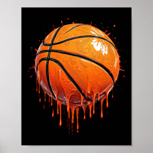 Poster Sketll Crème Glacée qui Dégouline Vendre Joueur Ga