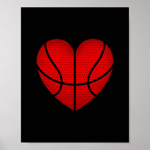 Poster Sketll Heart Saint-Valentin Pour Garçons Filles Sp