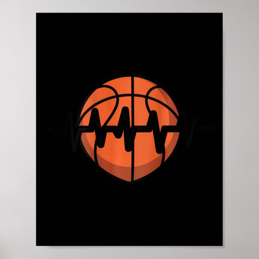 Poster Sketll Heartbeat Pulse Design (Devant)