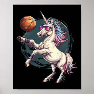 Poster Sketll Hoop Dessin Unicorn Sketll Lover