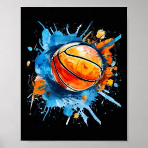 Poster Sketwork Artwork Housse d'esquisse Aquarelle color