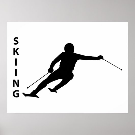 Poster Ski (Devant)