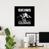 Poster Ski à Vail Colorado (Bureau à domicile)