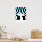 Poster ski alpin (Cuisine)