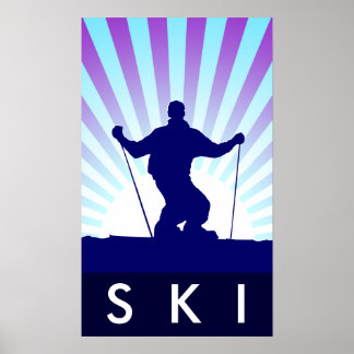 Poster ski alpin
