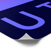 Poster ski alpin UTAH (Coin)