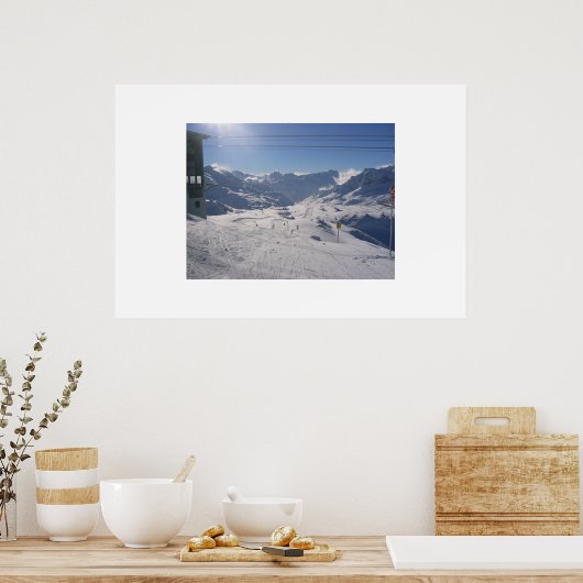 Poster Ski autrichien (Cuisine)