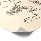 Poster Ski Binding 1940 Patent Art - Old Peper (Coin)