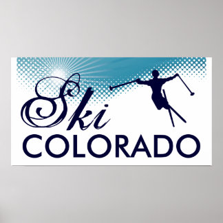 Poster ski colorado