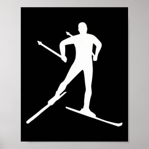 Poster Ski de fond