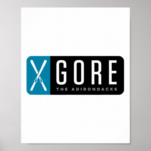 Poster Ski de Gore Mountain (Devant)