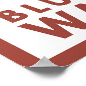 Poster Ski de neige - Blue Mountain, Washington (Coin)