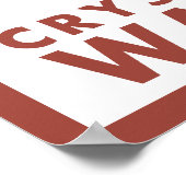 Poster Ski de neige - Crystal Mountain, WA (Coin)