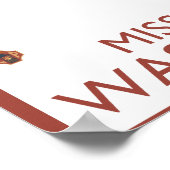 Poster Ski de neige - Mission Ridge, Washington (Coin)