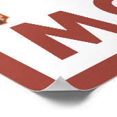 Poster Ski de neige - Montana (Coin)