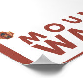 Poster Ski de neige - Mount Baker, Washington (Coin)