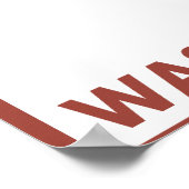 Poster Ski de neige - Washington (Coin)