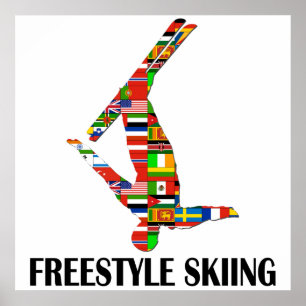 Poster Ski de style libre
