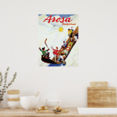 Poster Ski en Arosa, Suisse (Cuisine)