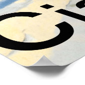 Poster Ski en Italie (Coin)