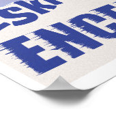 Poster Ski Encelade ! (Coin)